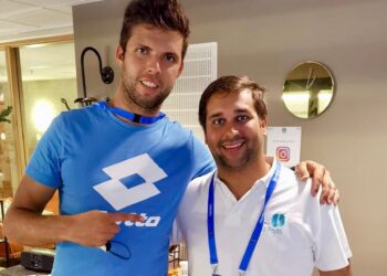 Fisioterapeuta Rui Faria vai ao US Open integrado na equipa de Jiri Vesely