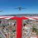 Vinte e sete aviões fazem escala em Leiria, durante o Raid Ibérico que se realiza nos céus de Portugal e Espanha