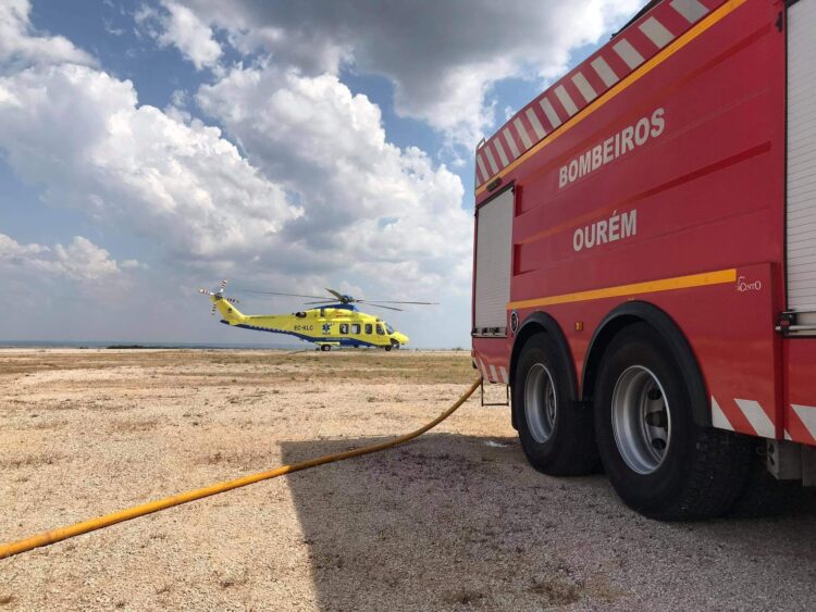 Bombeiros recebem apoio extraordinário em Ourém