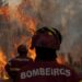 Incêndio em Olho Marinho na fase de rescaldo (actualizada)