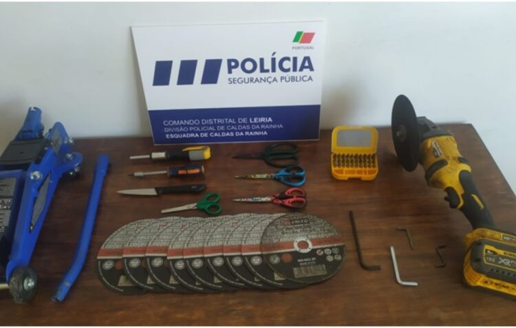 PSP trava furto de catalisador em Caldas da Rainha