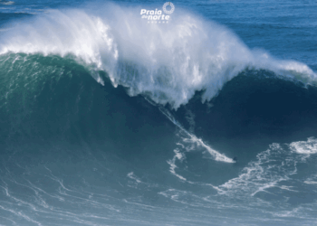 Onda surfada na Nazaré dá prémio a alemão no Big Wave Awards