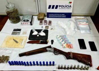 Homem detido nas Caldas da Rainha por posse de haxixe, cocaína, ecstasy e liamba