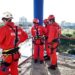 Salvamento em altura num prédio e acidente rodoviário testam operacionalidade na Marinha Grande