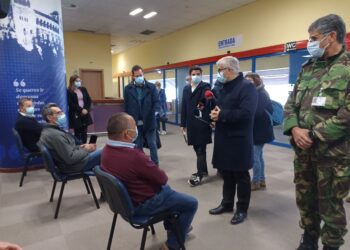 António Sales: Leiria é “um exemplo paradigmático” do sucesso da vacinação