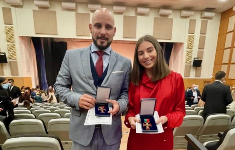 Federação de Ginástica premeia dedicação de Rui Branco e Maria Carvalho