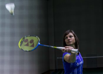Telma Santos, de Peniche, é campeã mundial de badminton em veteranos