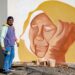Mural de Tiago Estrelinha valoriza papel da mulher nazarena