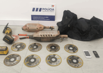 Três pessoas detidas em Leiria por furto de catalisadores