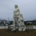 Escultura “Futuro” colocada no jardim da Almuinha Grande
