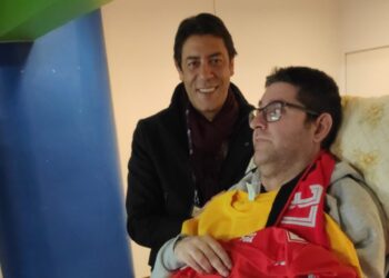 Tetraplégico da Vieira de Leiria concretizou sonho de ver jogo com o clube do coração