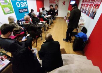 Noite de legislativas em Leiria