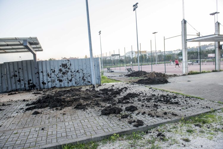 Homem que deitou estrume em campos de ténis de Leiria condenado a 18 meses com pena suspensa