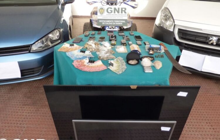 GNR faz sete detidos por tráfico de droga em Leiria e Alcobaça