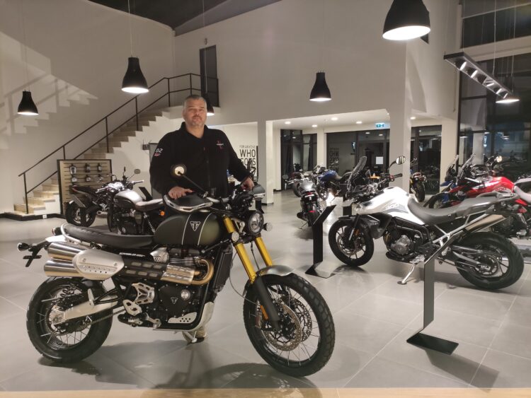 Mítica Triumph abre concessionário para zona Centro em Pombal