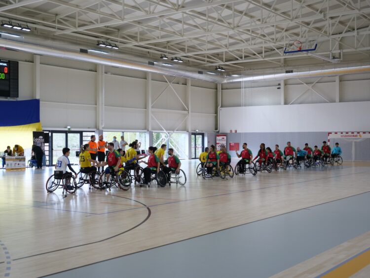 Leiria fez a inauguração oficial do primeiro pavilhão desportivo inclusivo do País
