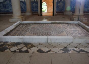 Mosaico romano de Apolo prepara-se  para regressar a Póvoa de Coz