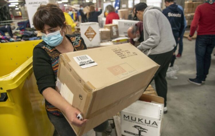 Donativos para a Ucrânia passam a ser recebidos nas antigas instalações da Cercipom