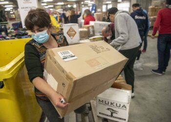 Onda de solidariedade na região para ajudar ucranianos