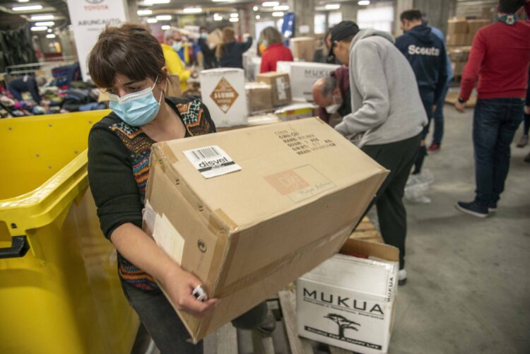 Onda de solidariedade na região para ajudar ucranianos