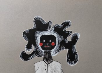 Mulheres e raízes numa exposição grab & go de Sandrine Cordeiro