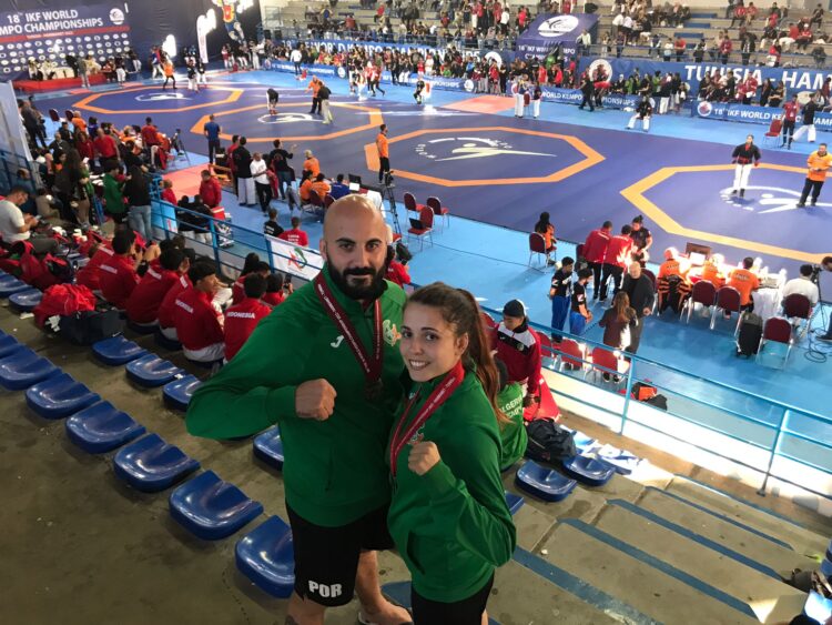 Marco Carvalho é campeão mundial de kempo. Beatriz Matos brilha na estreia com prata