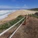 Barreiras de protecção instaladas em arribas de Forte de São Miguel Arcanjo