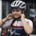Nádia Alexandre vai pedalar pela região com as cores portuguesas