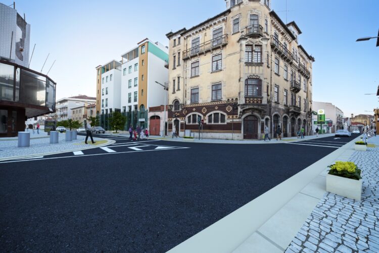 Obras na zona da Mouzinho de Albuquerque, em Leiria, começam na segunda-feira