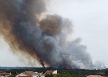 Incêndio em Alvaiázere ameaça casas