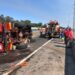 Acidente com carro de bombeiros faz três feridos