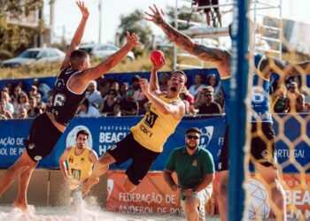Circuito nacional de andebol de praia arrancou na Batalha