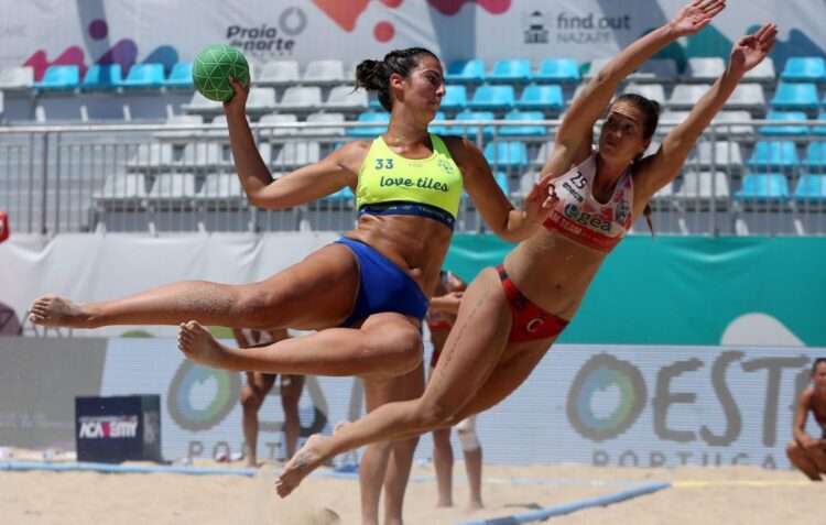 Nazaré faz história no campeonato espanhol de andebol de praia