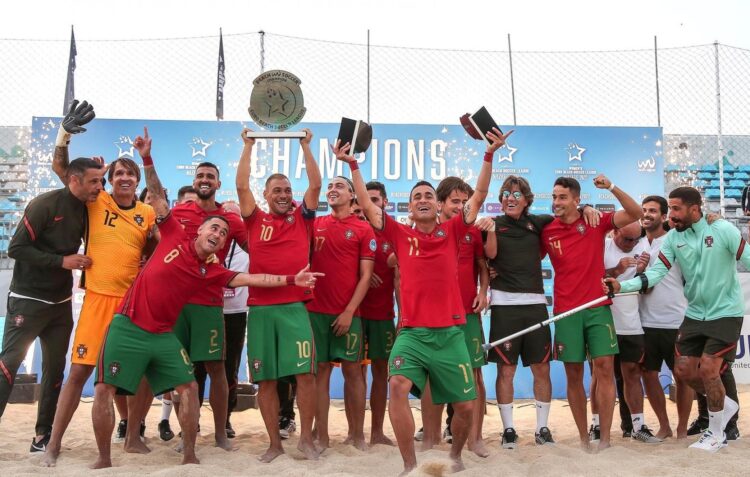 Portugal qualifica-se para Liga Europeia e Jogos Europeus em futebol de praia na Nazaré
