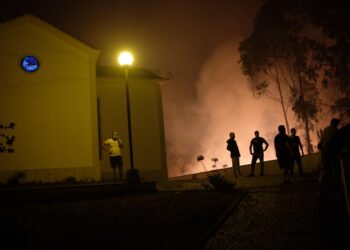 Vários focos de incêndio preocupam populações de Colmeias e Memória