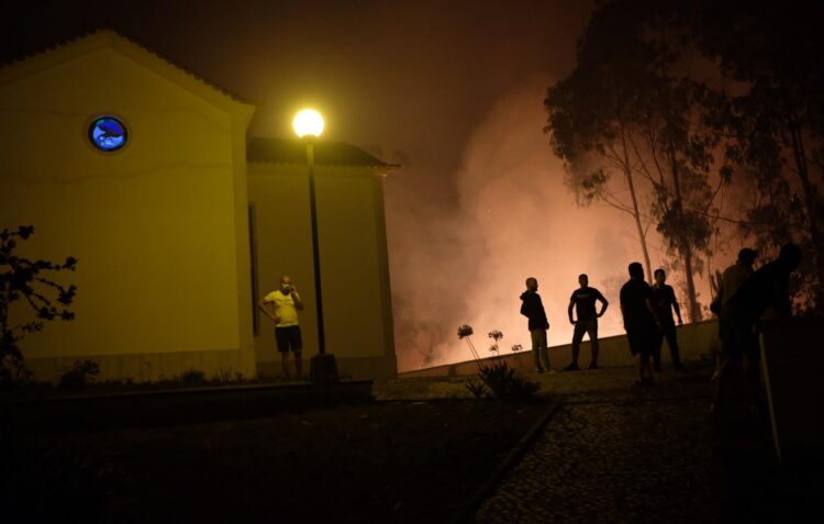 Vários focos de incêndio preocupam populações de Colmeias e Memória