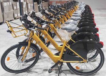 Já se pedala nas Rainhas eléctricas das Caldas