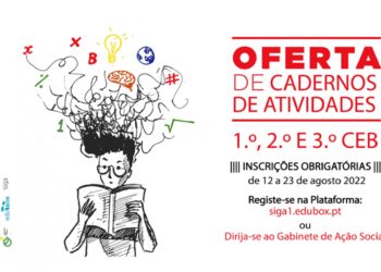 Alunos até ao 3.º ciclo recebem cadernos de actividades