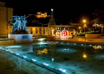 Fonte luminosa fica às escuras para poupar energia