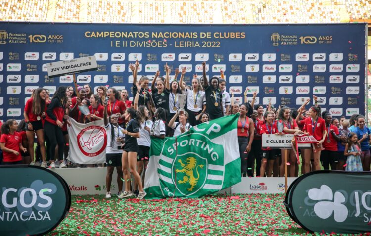 Juventude Vidigalense sagra-se vice-campeã nacional de atletismo em feminino