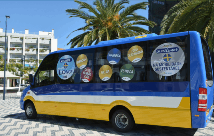 Primeiro Pombus eléctrico em Pombal