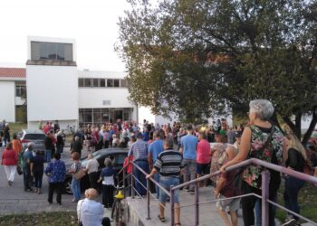 Marinha Grande manifestou-se hoje pelo fim dos “pensos rápidos” na saúde do concelho