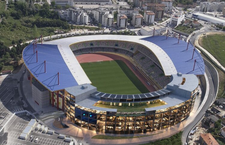 Finanças ocupam topo norte do estádio de Leiria por 30 mil euros mensais