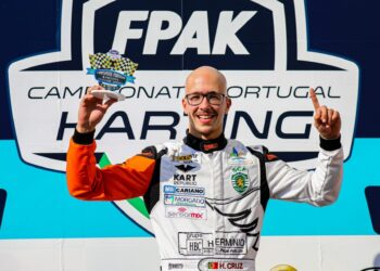 Leiriense Henrique Cruz sagra-se campeão nacional de karting