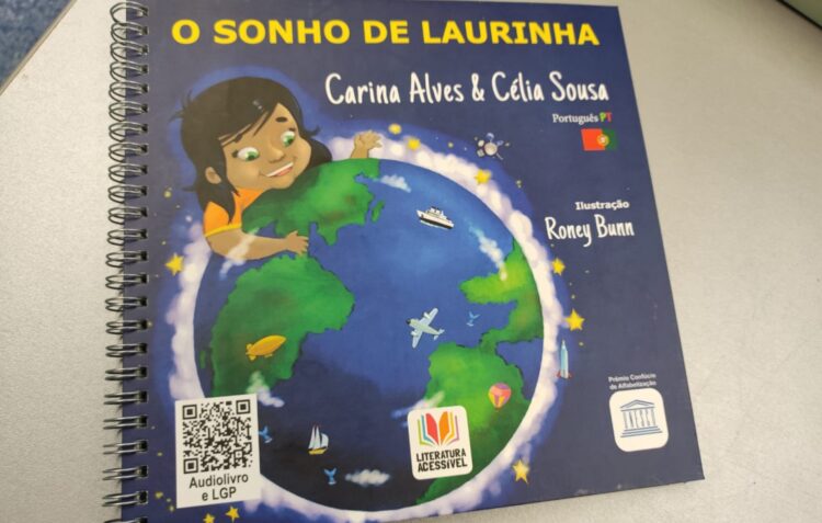 “O Sonho da Laurinha”, um livro multi-formato que aborda preconceito com outras culturas