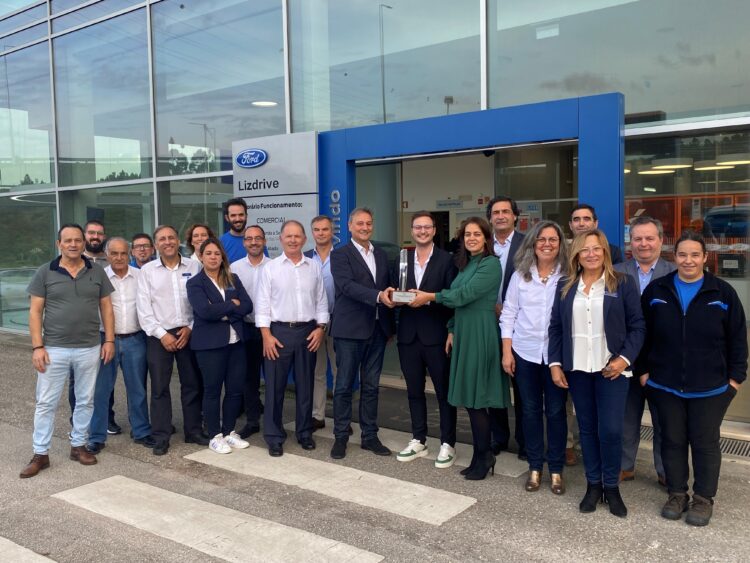 Ford Lusitana volta a premiar LizDrive com o Chairman’s Award