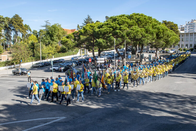 Leiria marcha pela paz na Ucrânia