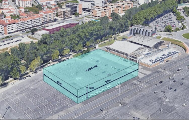 Município de Leiria prevê construção de pavilhão multiusos ao lado das piscinas