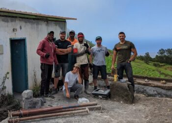 Jovens de Leiria e Ourém recuperam casas em Cabo Verde.