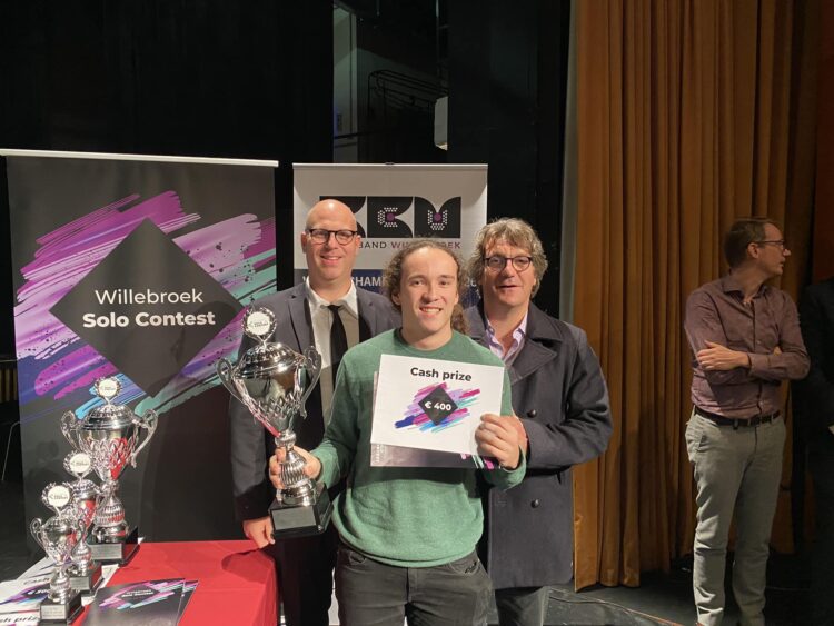 José Guilherme Neves, tubista de Leiria, vence concurso na Bélgica